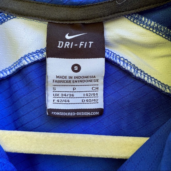 Nike Dry-Fit Blue Duke Polo - Picture 4 of 5